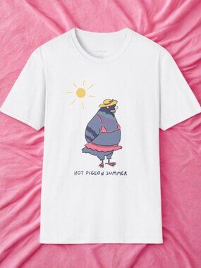 Hot Pigeon Summer funny pigeon lovers t-shirt